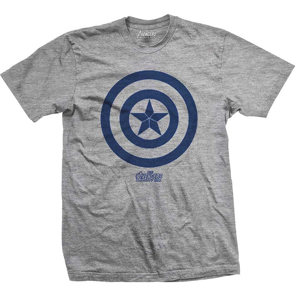 Avengers Infinity War Capt. America Icon Slim Fit T-shirt Front