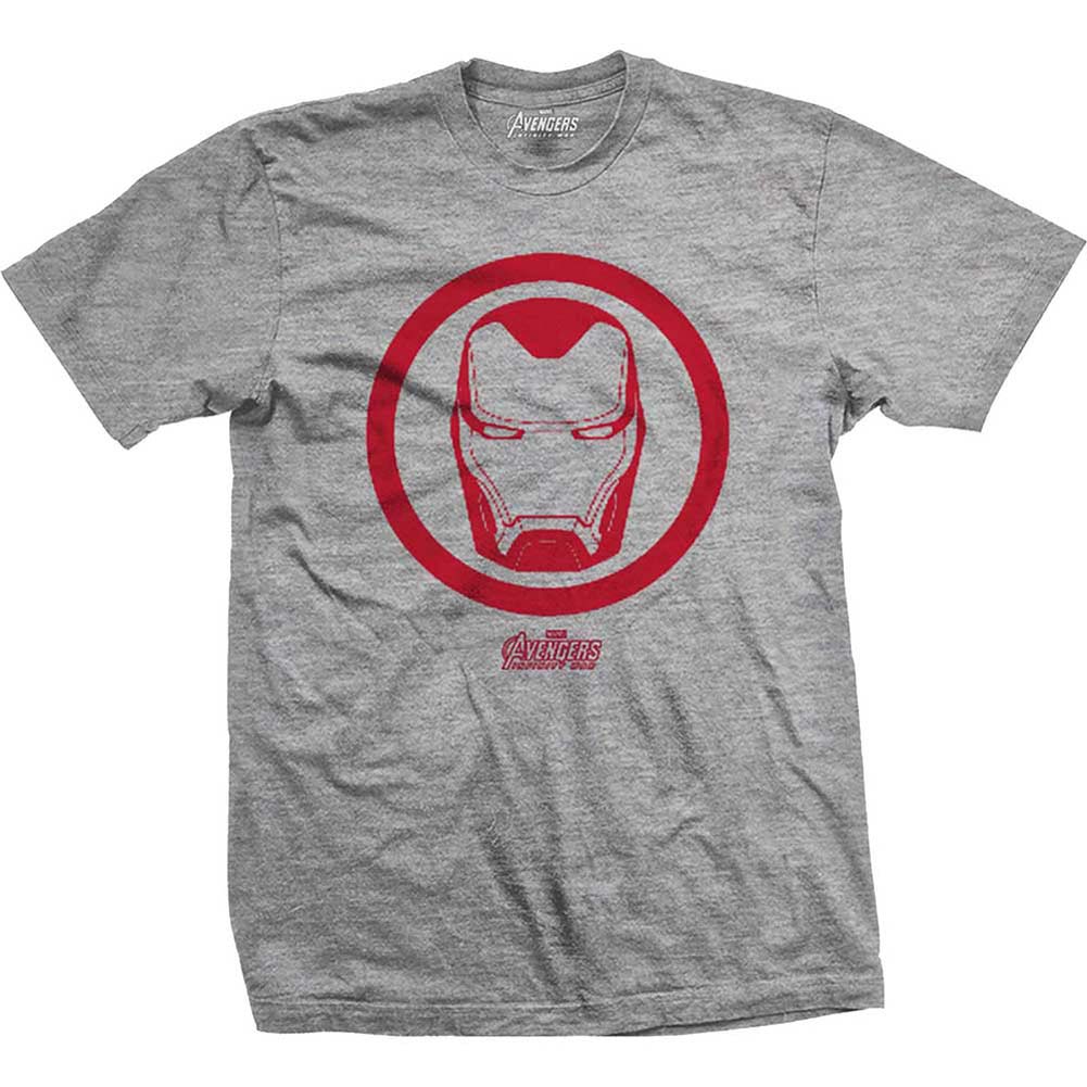 Avengers Infinity War Iron Man Icon Slim Fit T-shirt Front