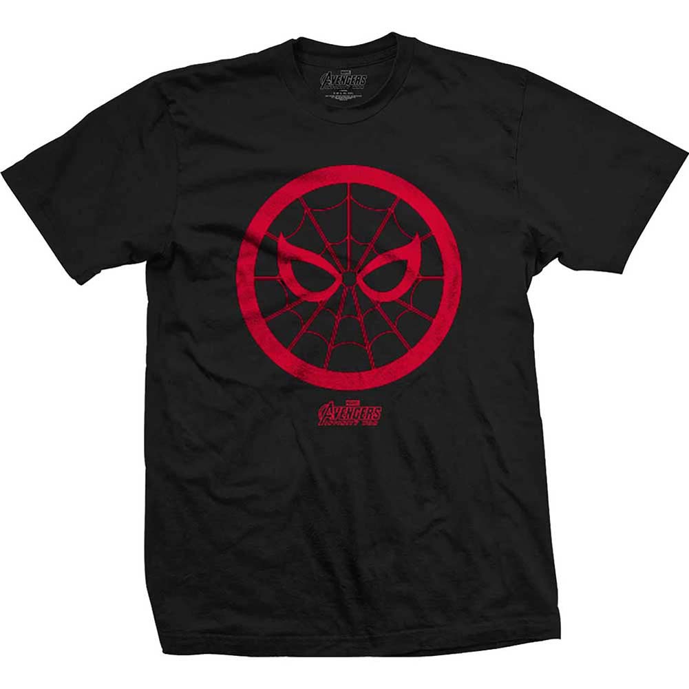 Avengers Infinity War Spidey Icon Slim Fit T-shirt Front