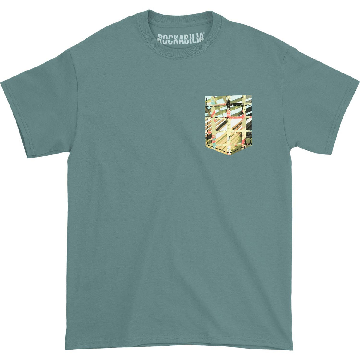Bob Marley Printed Pkt T-shirt Front
