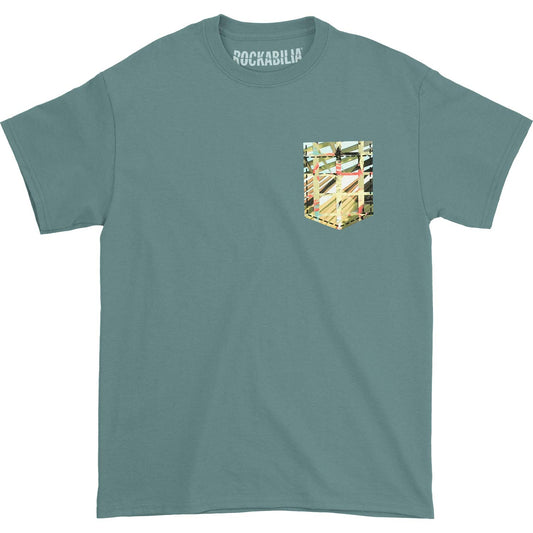 Bob Marley Printed Pkt T-shirt Front