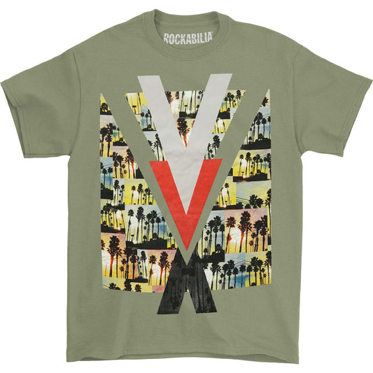 Bob Marley Montage Palm T-shirt Front