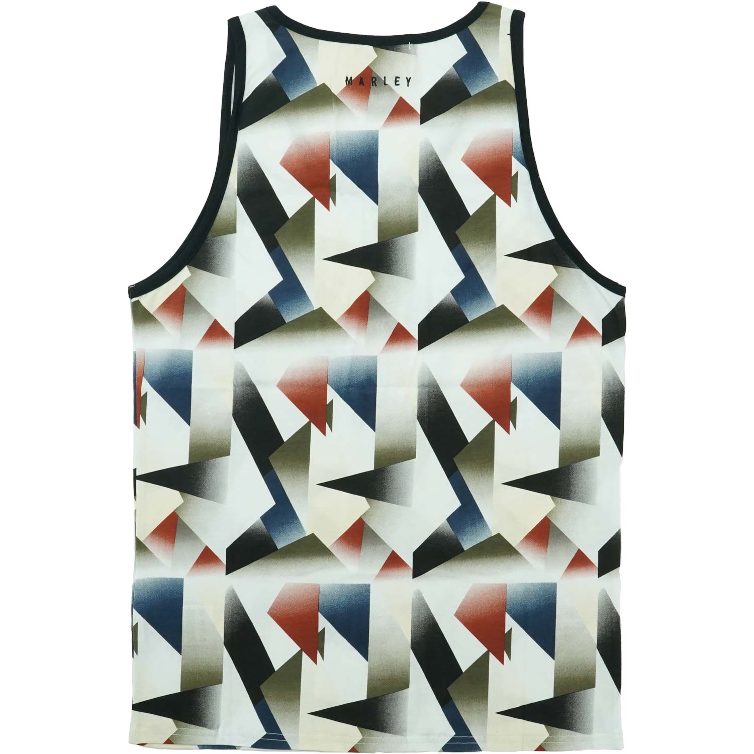 Bob Marley Glass Print Mens Tank Back