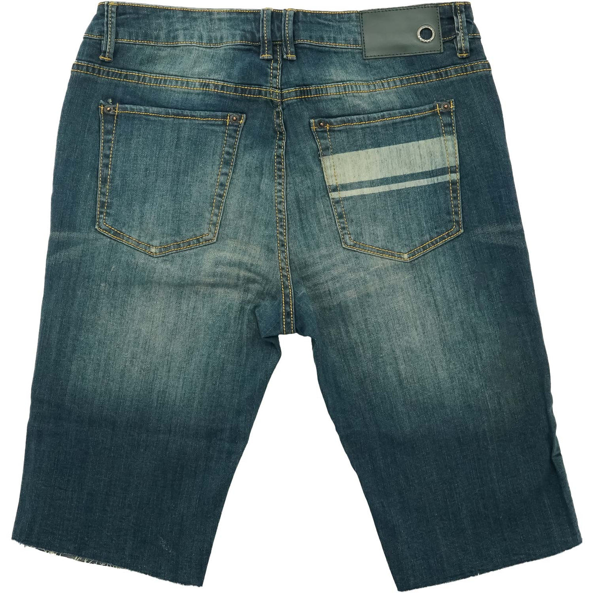 Bob Marley Dark Indigo Wash Board Shorts Back