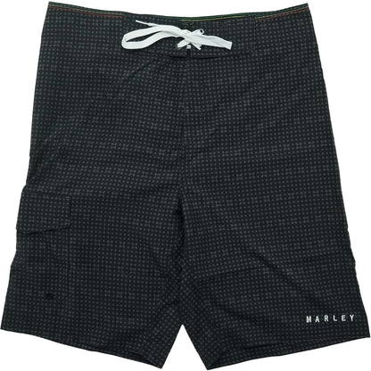 Bob Marley Six Point Star Shorts Board Shorts Front