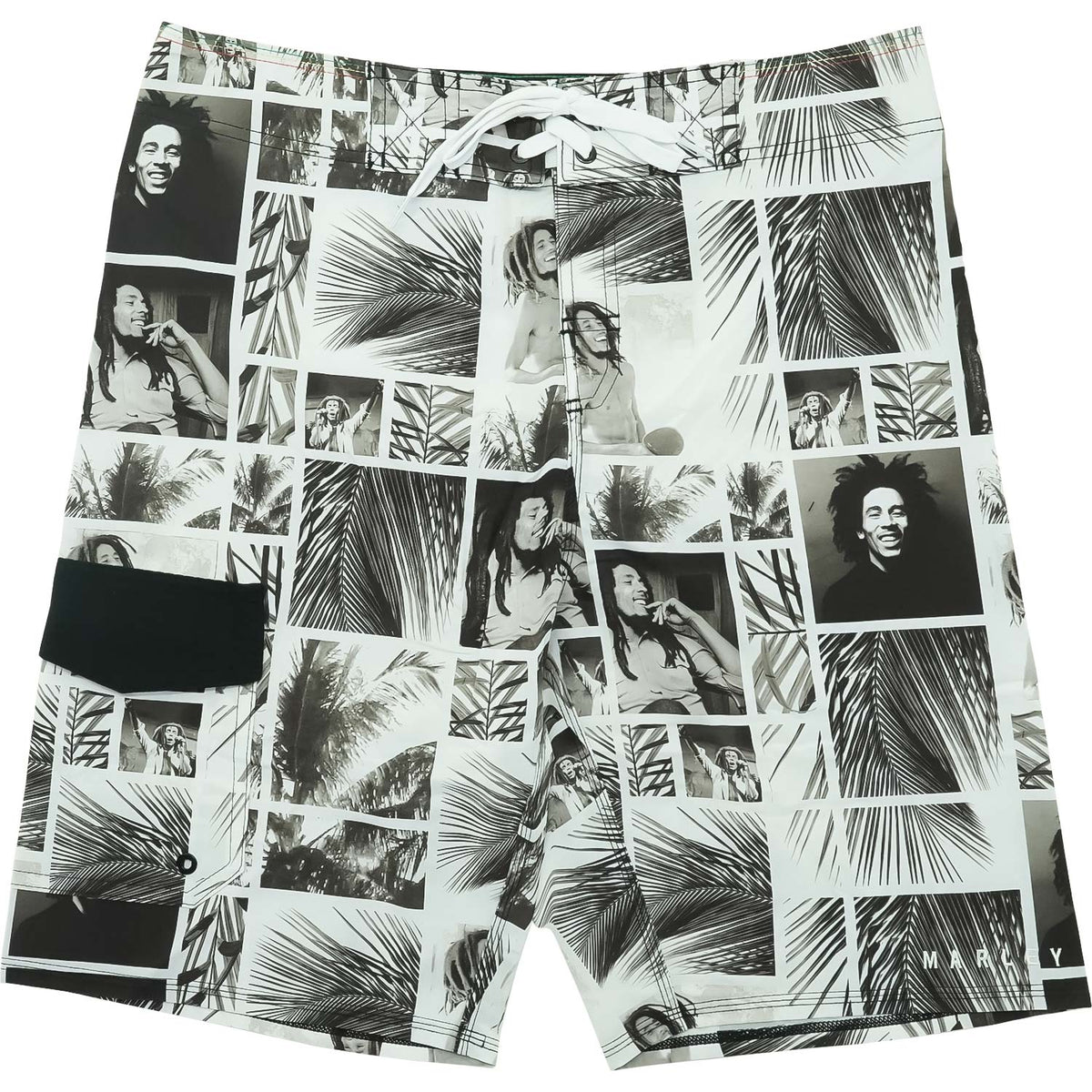 Bob Marley Legend Board Shorts Front