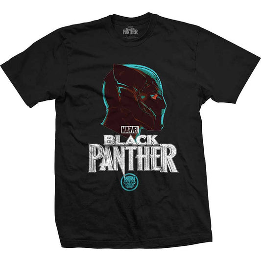 Black Panther Big Head Slim Fit T-shirt Front