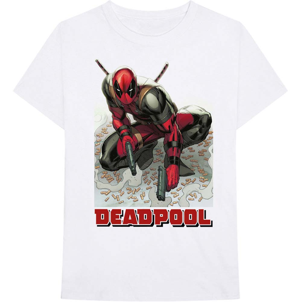 Deadpool Bullet Slim Fit T-shirt Front
