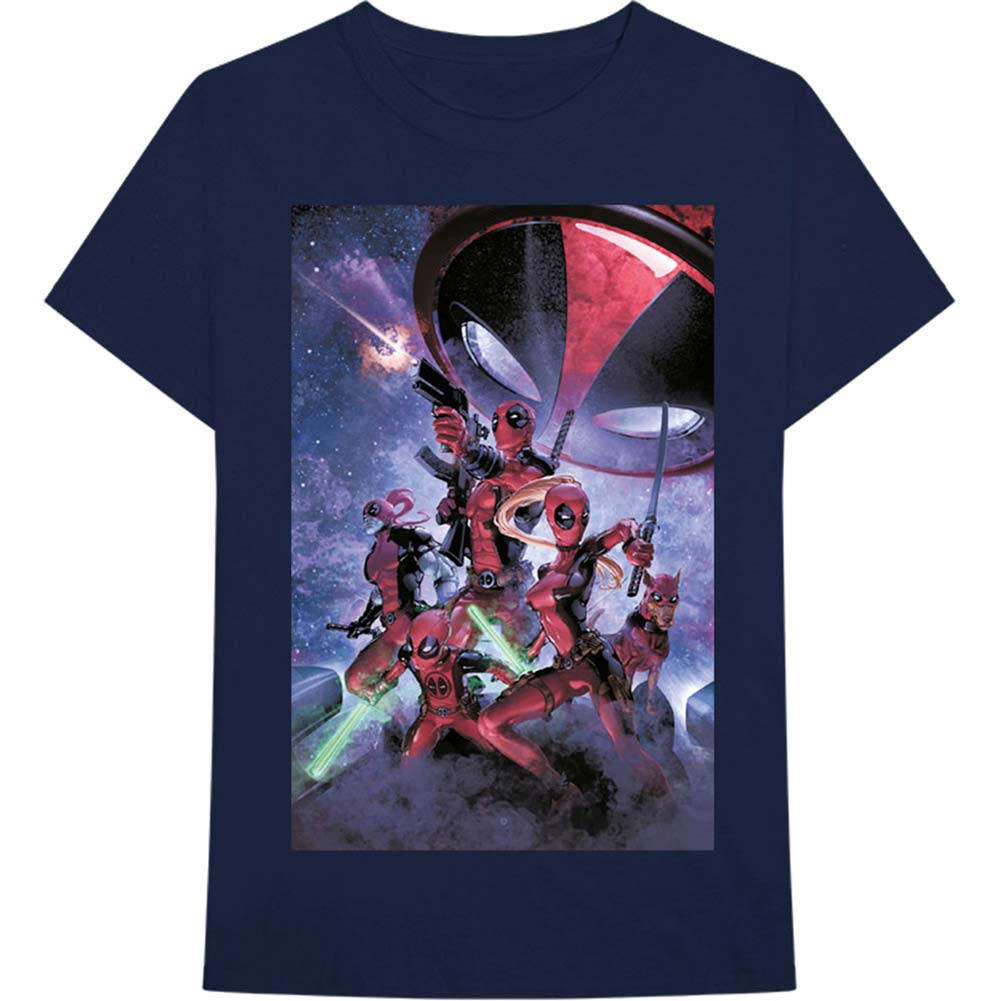 Deadpool Family Slim Fit T-shirt Front