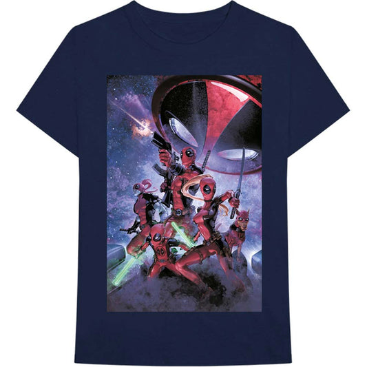 Deadpool Family Slim Fit T-shirt Front