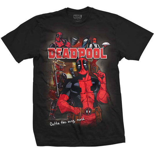 Deadpool Homage Slim Fit T-shirt Front
