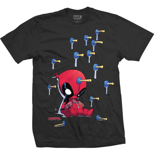 Deadpool Suckers Slim Fit T-shirt Front