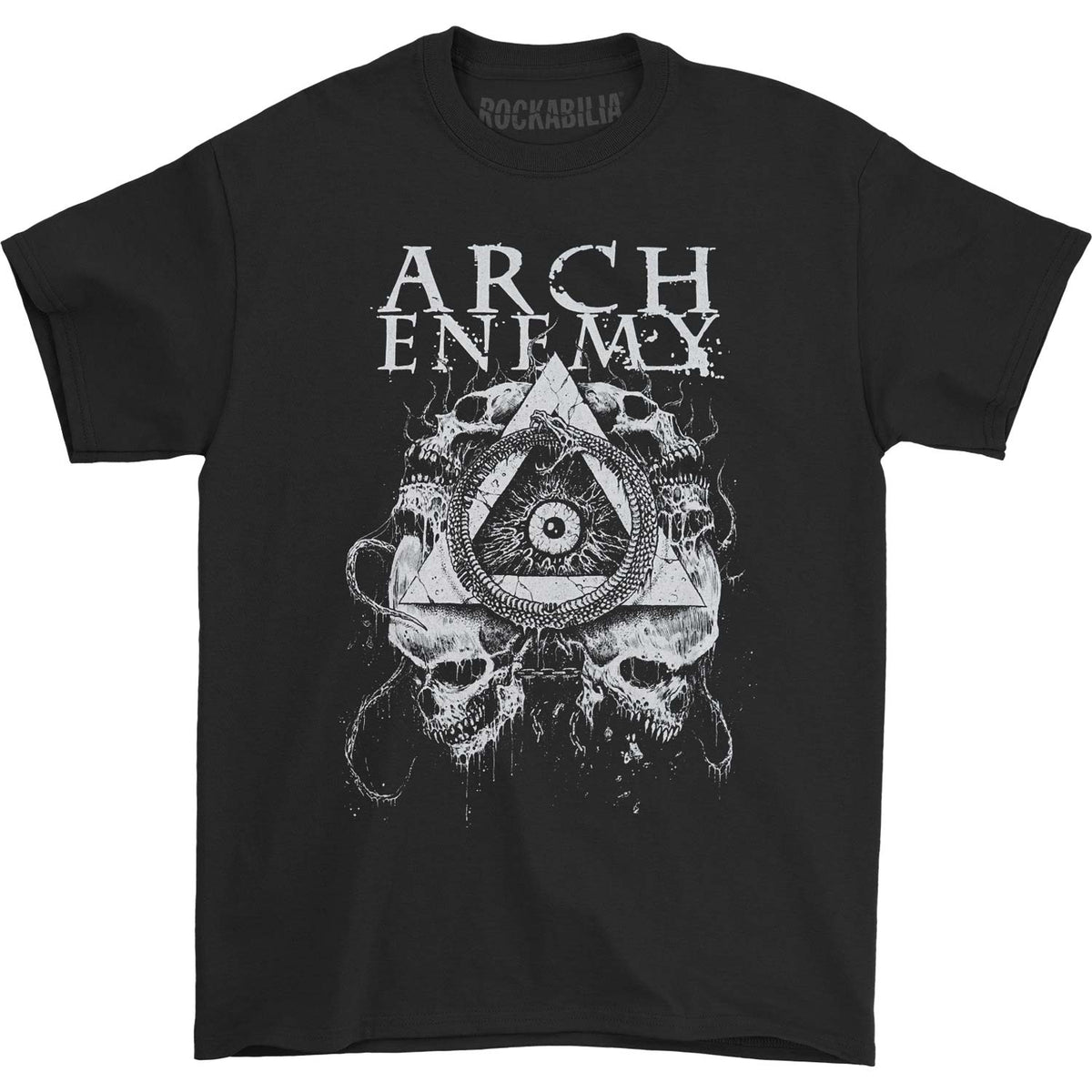 Arch Enemy Skull Pyramid Slim Fit T-shirt Front