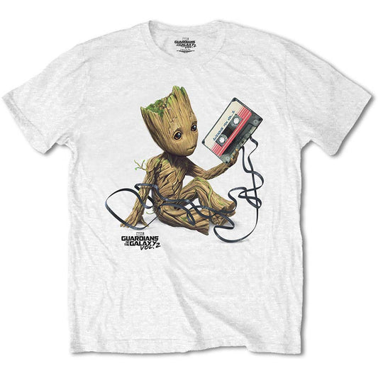 Guardians Of The Galaxy V. 2 Groot with Tape Slim Fit T-shirt Front