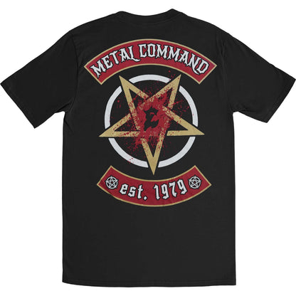 Exodus Metal Command Slim Fit T-shirt Back