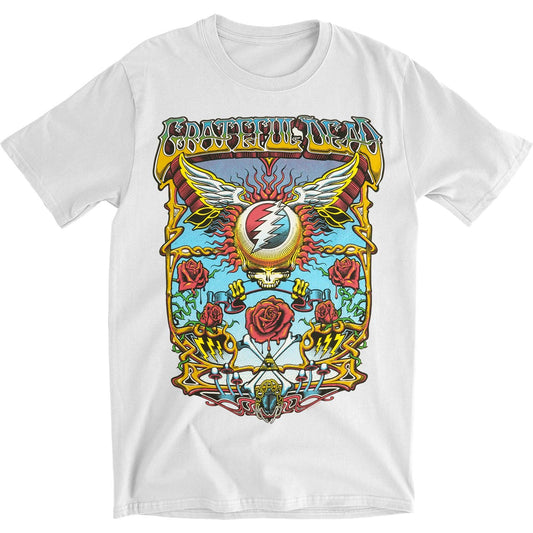 Grateful Dead Flying SYF Slim Fit T-shirt Front