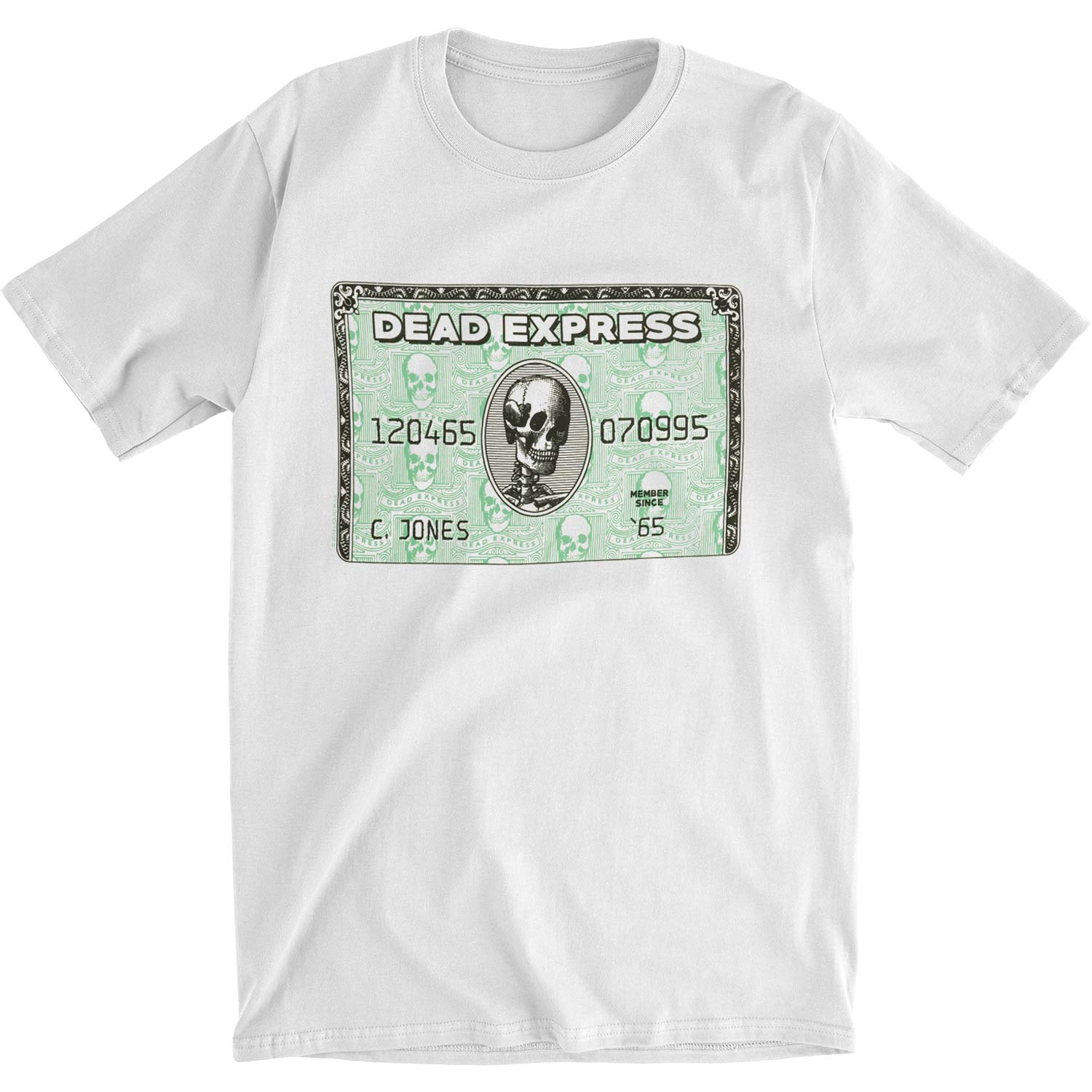 Grateful Dead Dead Express Skulls Slim Fit T-shirt Front