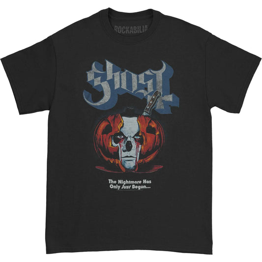 Ghost Pumpkin Surprise with Orange Logo T-shirt Front