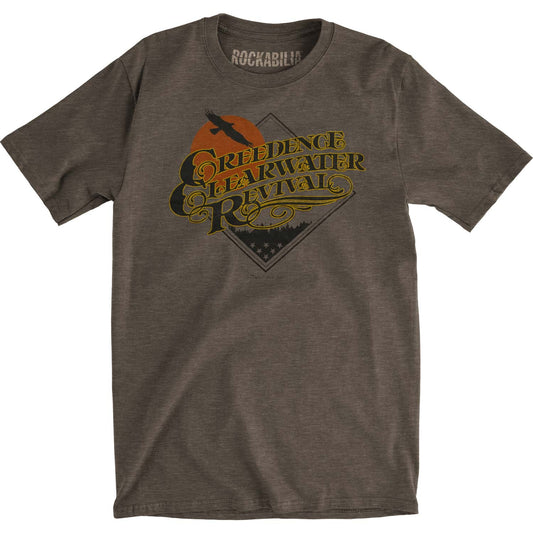 Creedence Clearwater Revival Bayou Country Slim Fit T-shirt Front