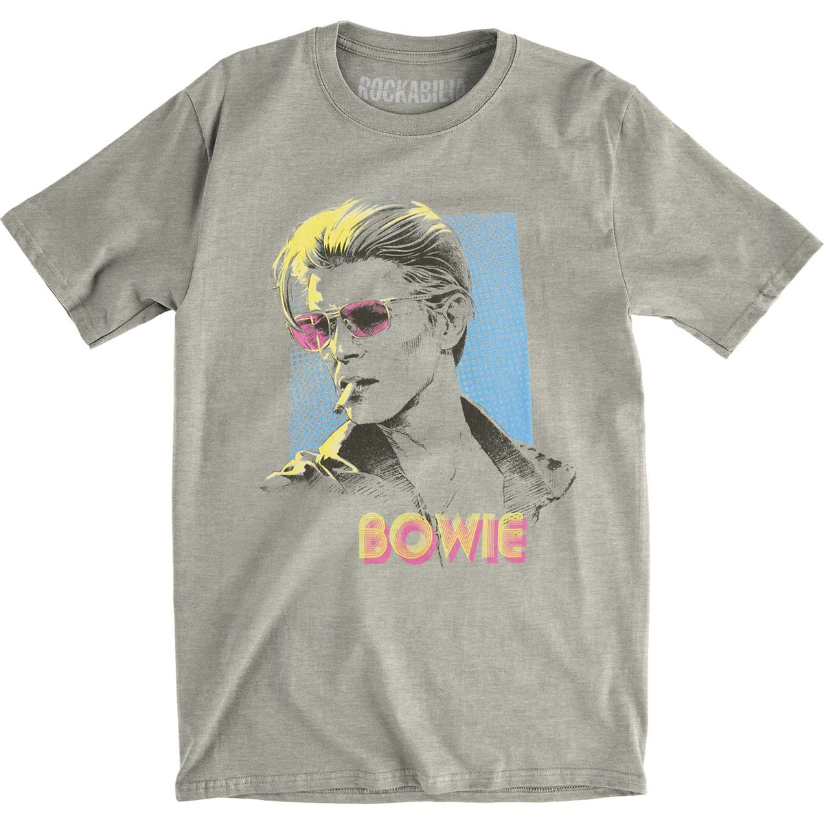 David Bowie Bowie Sketch Slim Fit T-shirt Front