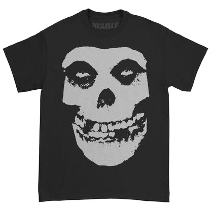 Misfits Classic Fiend Skull (Back Print) Slim Fit T-shirt Front