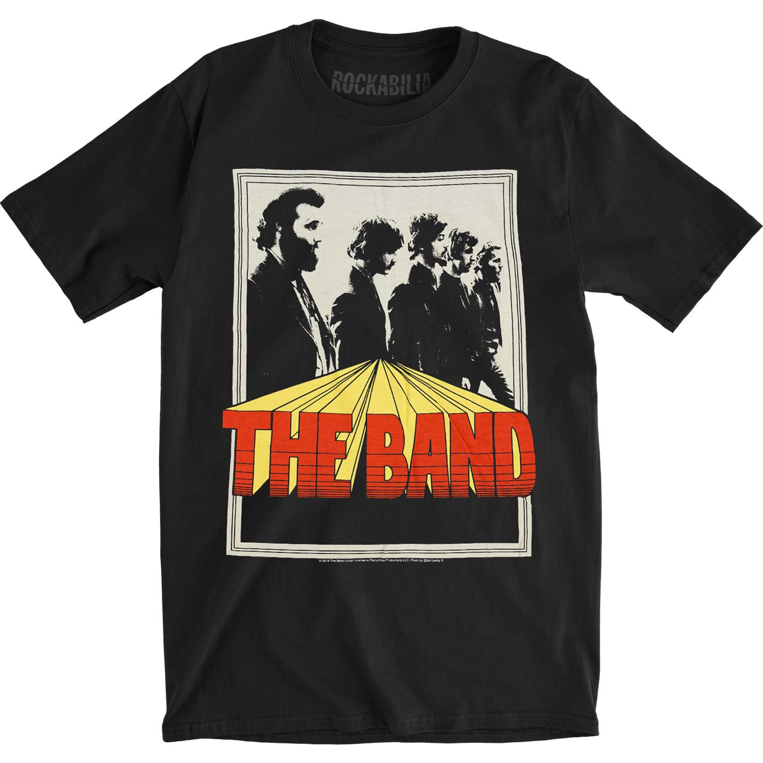 Band Poster Slim Fit T-shirt Front