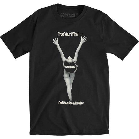 George Clinton & Parliament Funkadelic Your Ass Will Follow Slim Fit T-shirt Front