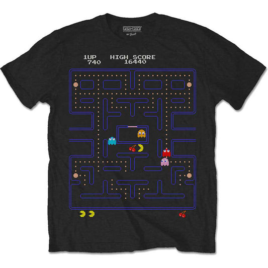Pac-Man Game Screen Slim Fit T-shirt