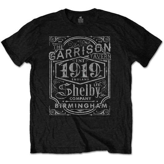 Peaky Blinders Garrison Pub Slim Fit T-shirt Front