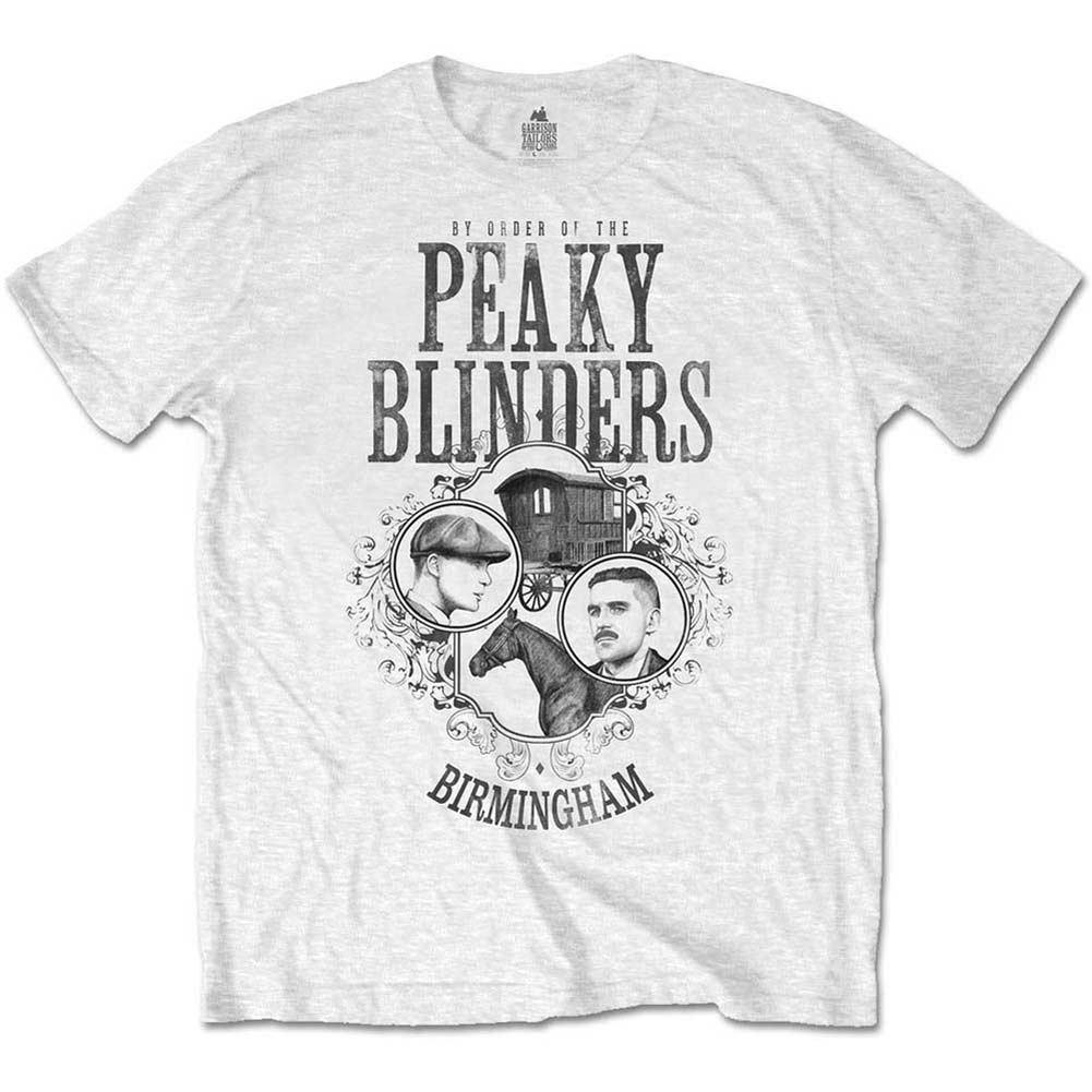 Peaky Blinders Horse & Cart Slim Fit T-shirt Front