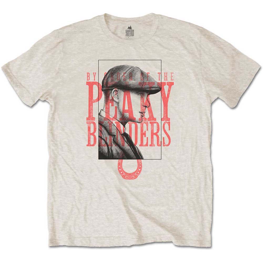 Peaky Blinders Red Logo Tommy Slim Fit T-shirt Front