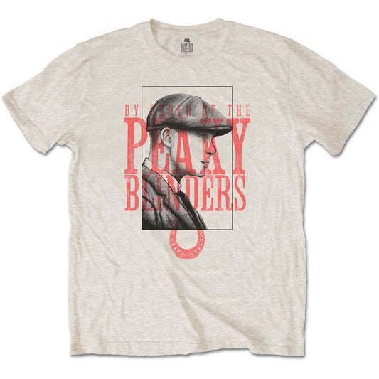 Peaky Blinders Red Logo Tommy Slim Fit T-shirt Front