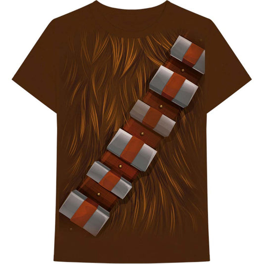 Star Wars Chewbacca Chest Slim Fit T-shirt Front