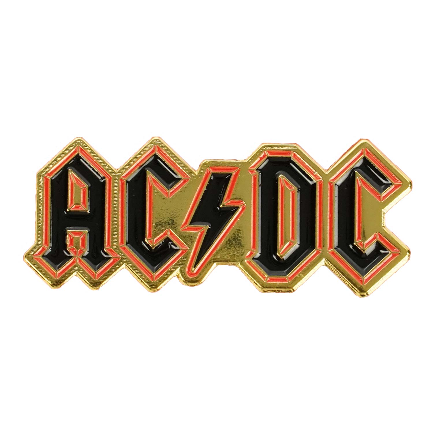 AC/DC Logo Pewter Pin Badge