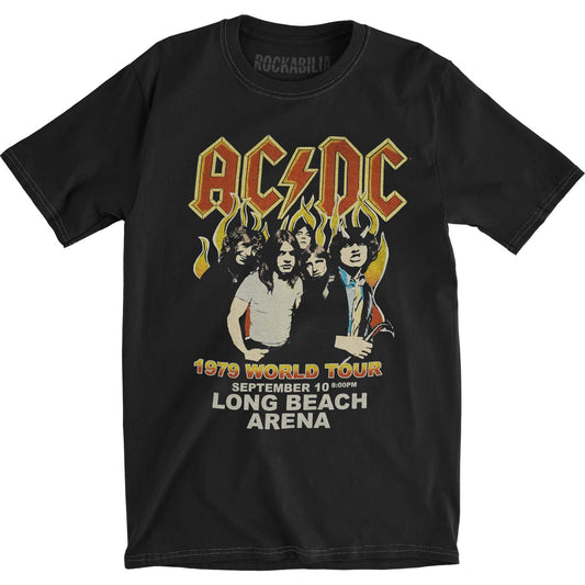 AC/DC NA Tour 1979 Vintage T-shirt Front