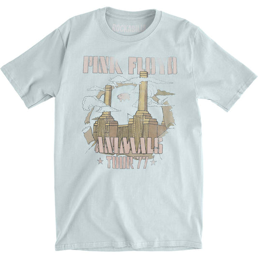 Pink Floyd Factory Animals Tour Vintage T-shirt Front