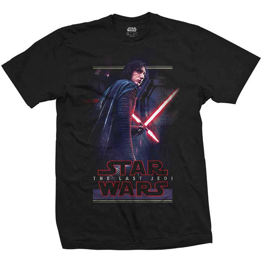 Star Wars Episode VIII Kylo Pose Slim Fit T-shirt Front