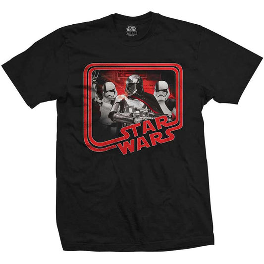 Star Wars Episode VIII Phasma Retro Slim Fit T-shirt Front