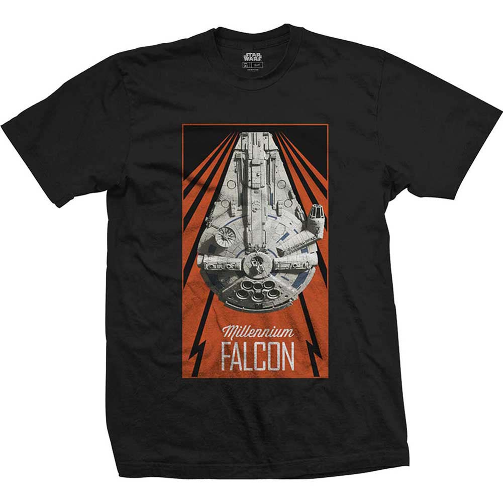 Star Wars Solo Falcon Flash Slim Fit T-shirt Front