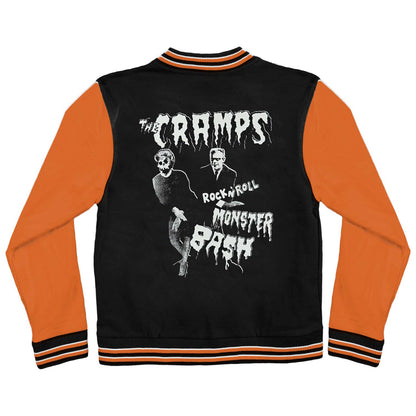 Cramps Monster Bash Letterman Jacket Varsity Jacket Back