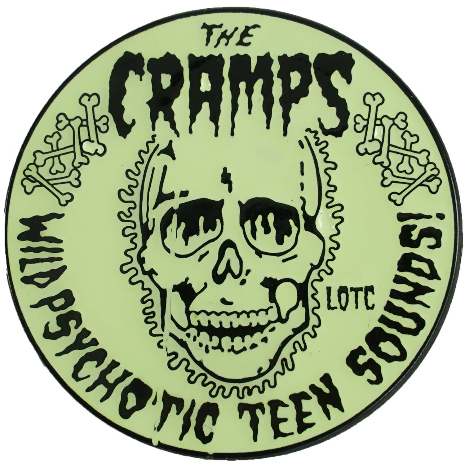 Cramps Wild Psychotic Teen Sounds Enamel Pin Pewter Pin Badge