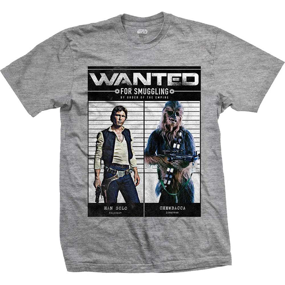Star Wars Wanted Smugglers Slim Fit T-shirt Front
