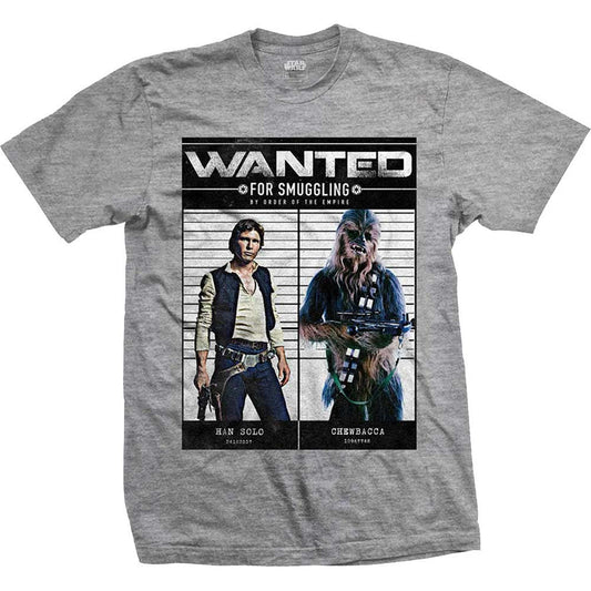 Star Wars Wanted Smugglers Slim Fit T-shirt Front
