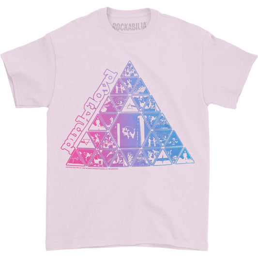 Pink Floyd Pyramid Blue & Pink T-shirt Front
