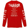 Thugger Skull (Back & Sleeve Print) Long Sleeve