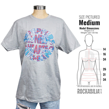 Lyrics By Lennon & McCartney Union Jack Logo Junior Top