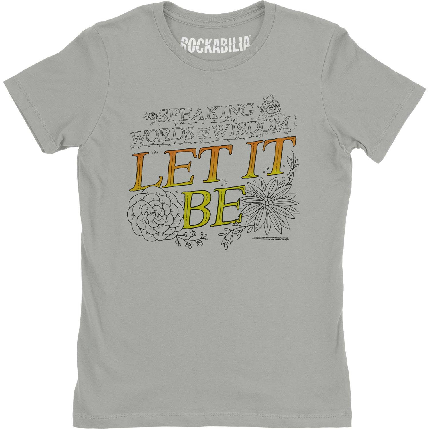 Lyrics By Lennon & McCartney Let It Be Junior Top