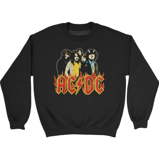 AC/DC ACDC Burn Sweatshirt Front