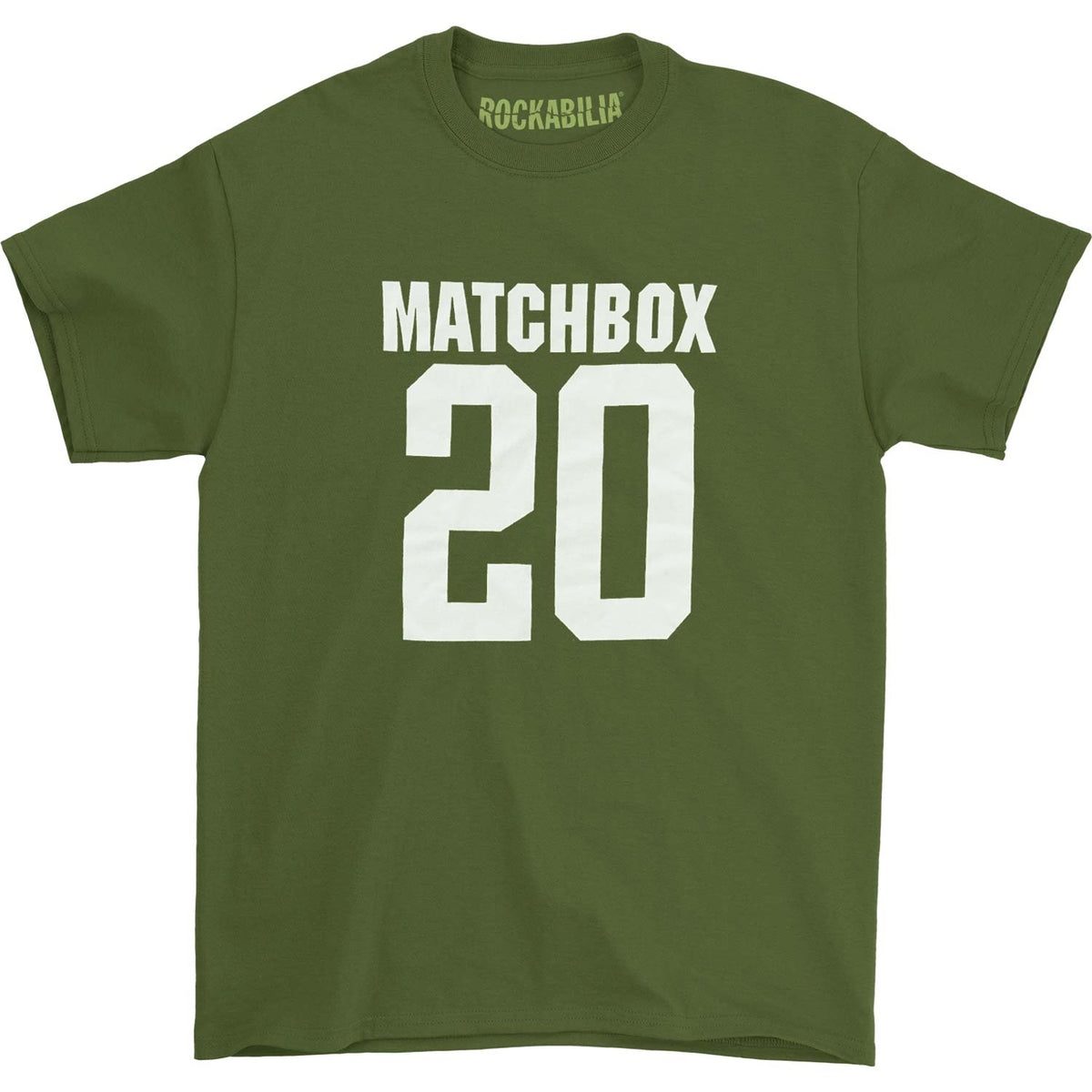 Matchbox 20 Over Dyed T-shirt Front