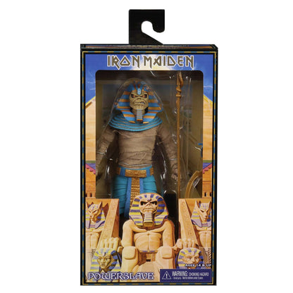Iron Maiden 8" Clothed Action Figure - Pharaoh Eddie by NECA Action Figure Back